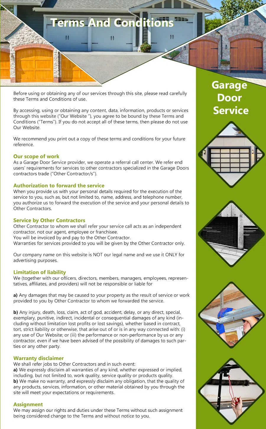 Galaxy Garage Door Service Roswell, GA 770-371-5864